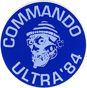 Stickers Commando Ultra Cu84 - Supporters De L'OM (Olympique De Marseille)